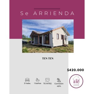 SE ARRIENDA